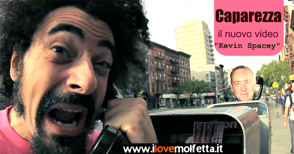 Caparezza il nuovo video: Kevin Spacey