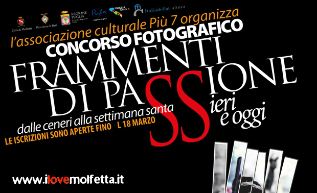 Concorso fotografico &ldquo;Frammenti di Passione� ieri e oggi&rdquo;