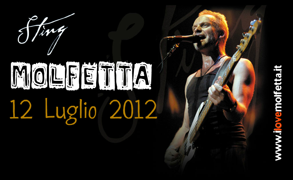Concerto: Sting a Molfetta