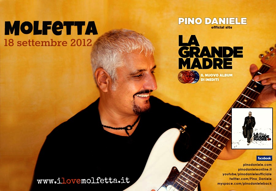 Pino Daniele a Molfetta