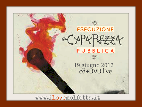 Caparezza: esecuzione pubblica