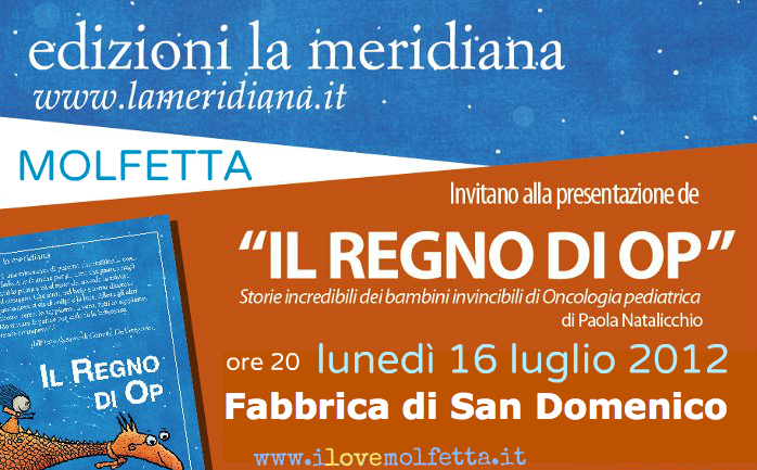 Paola Natalicchio stasera a Molfetta