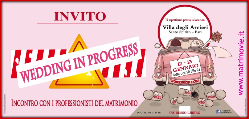 Il fatidico s&igrave;: wedding in progress...