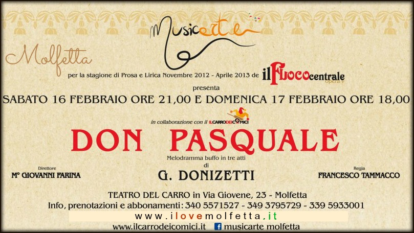 Teatro di qualit&agrave; al Teatro del Carro