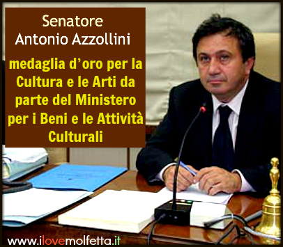 Medaglia d�oro al senatore Azzollini