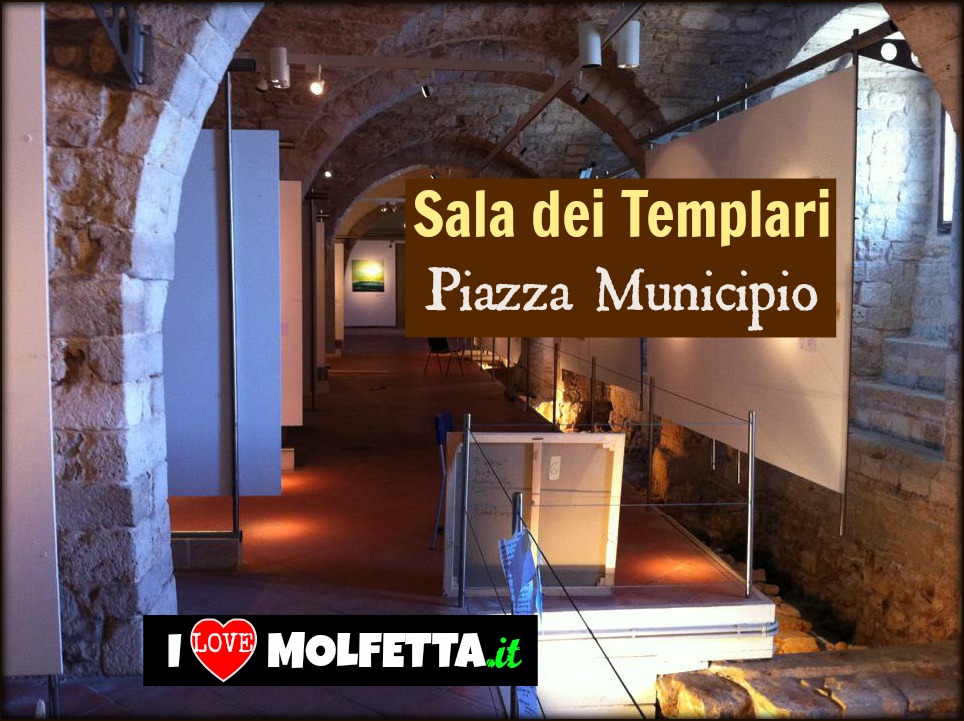 Arte a Molfetta: sala dei Templari 
