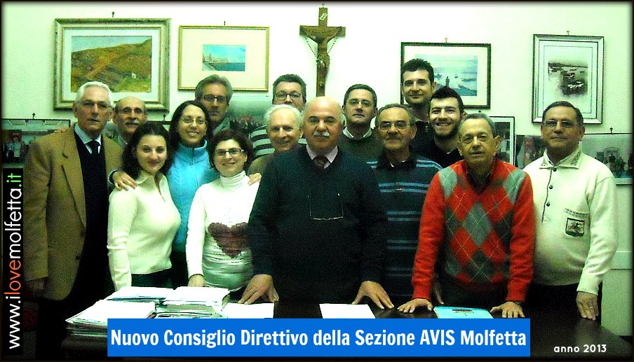 Nuovo Direttivo AVIS Molfetta