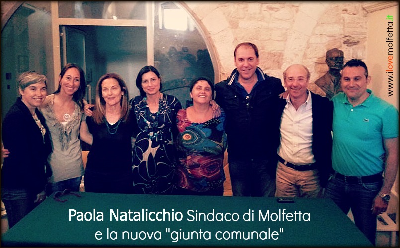 La nuova giunta a Molfetta