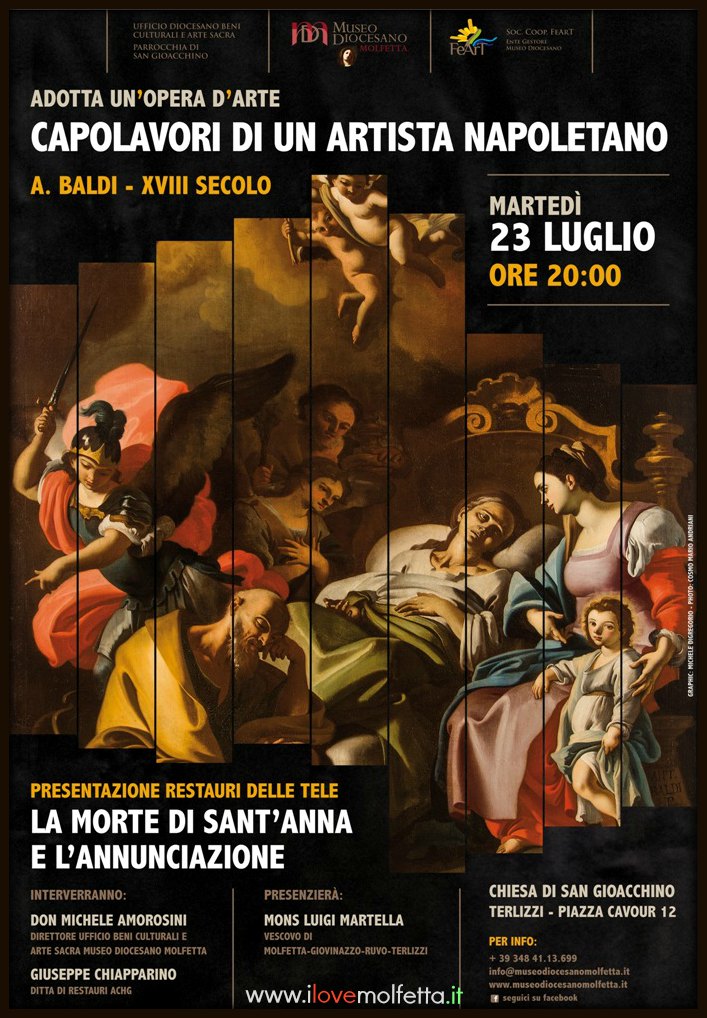 Recuperata la tela raffigurante la Morte di Sant�Anna