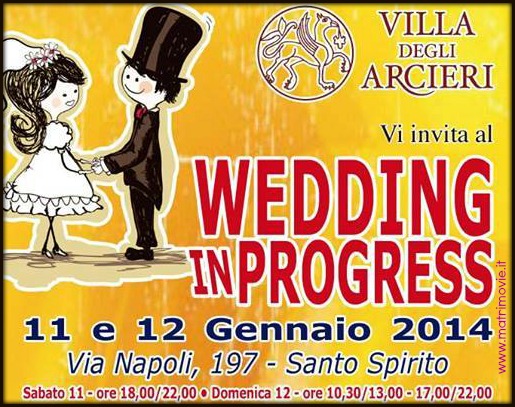 Wedding in progress�2014