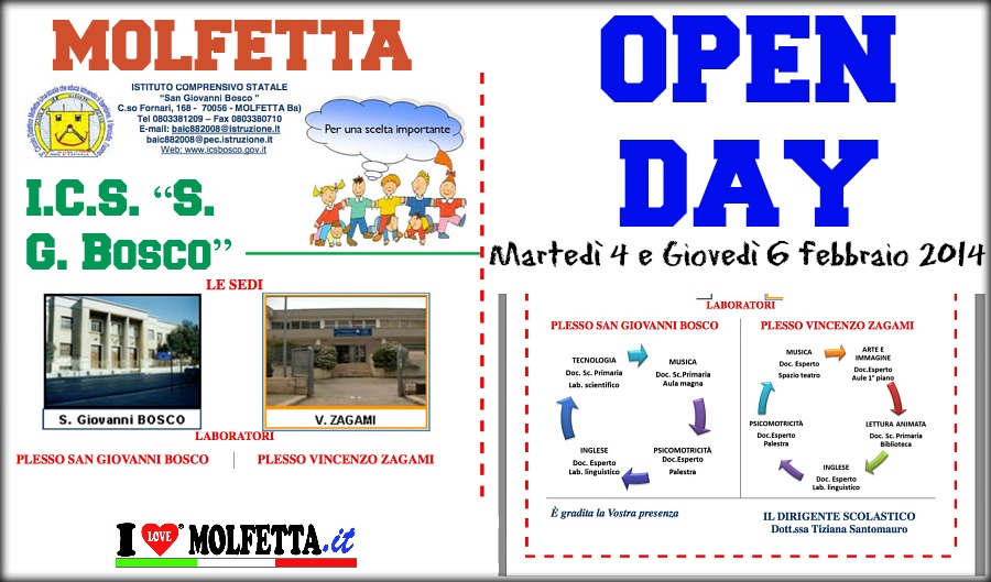 Open Day: Ist. San G. Bosco