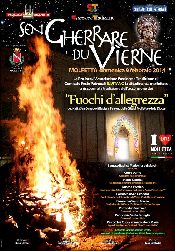 Festeggiamenti: Sen Gherrar&egrave; d&ugrave; v&igrave;erne