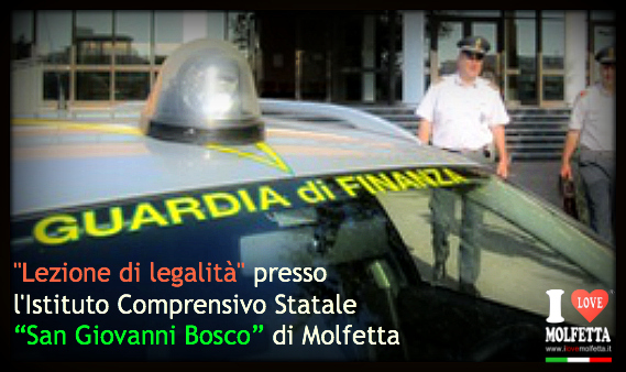 A lezione di legalit&agrave; con la Guardia di Finanza