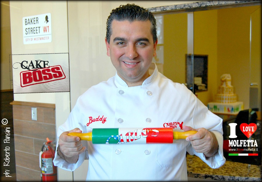Rolling pin for Buddy, the Cake Boss