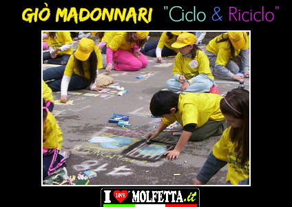Gi&ograve; Madonnari: ciclo e riciclo