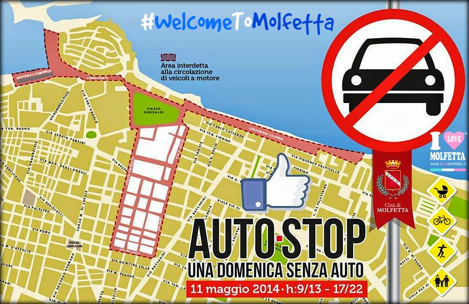 Molfetta: domenica senza auto