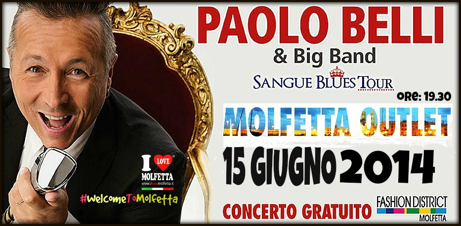 Paolo Belli a Molfetta