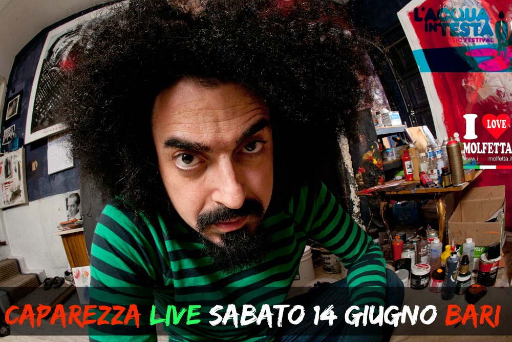Caparezza live! Free Entry