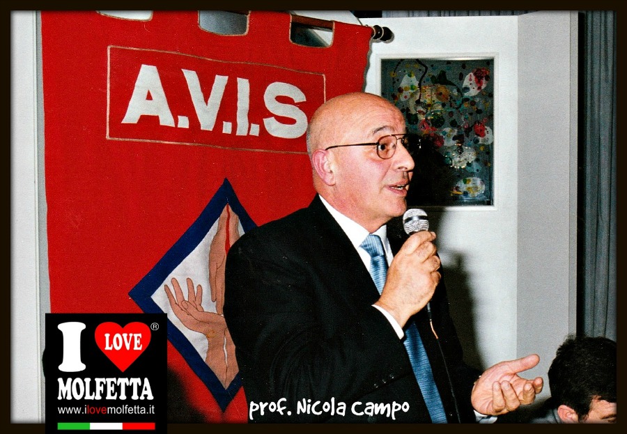Nuova sede dell'AVIS, a Molfetta, intitolata al prof. Nicola Campo