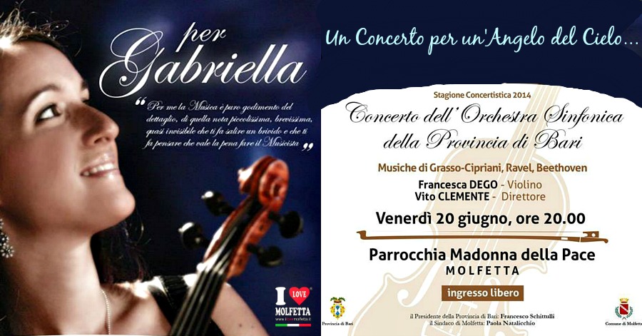 Concerto per Gabriella Cipriani