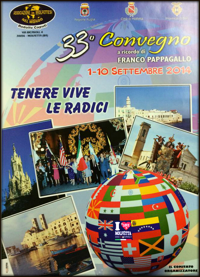 33&deg; Convegno dei Molfettesi nel Mondo