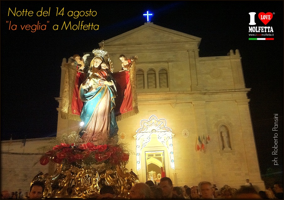 Veglia presso la Basilica Madonna dei Martiri