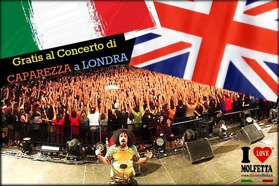 Biglietti omaggio per Caparezza a Londra