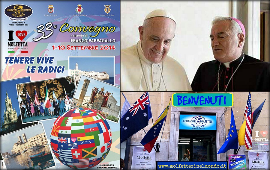 Cerimonia Inaugurale 33&deg; Convegno dei Molfettesi nel Mondo