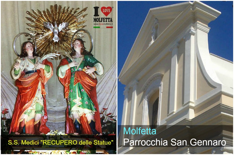 Molfetta: Santi Medici Cosma e Damiano, una novit&agrave;