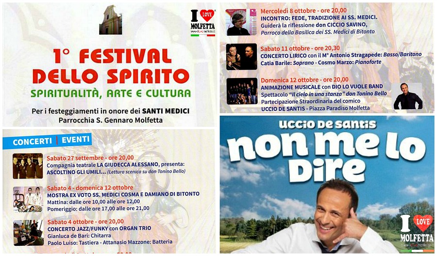 1&deg; Festival dello Spirito: Dio lo vuole