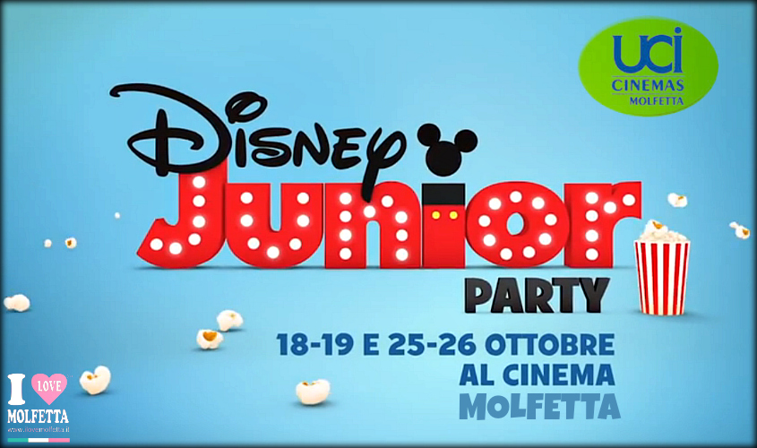 Uci Cinemas arriva Disney Junior Party 