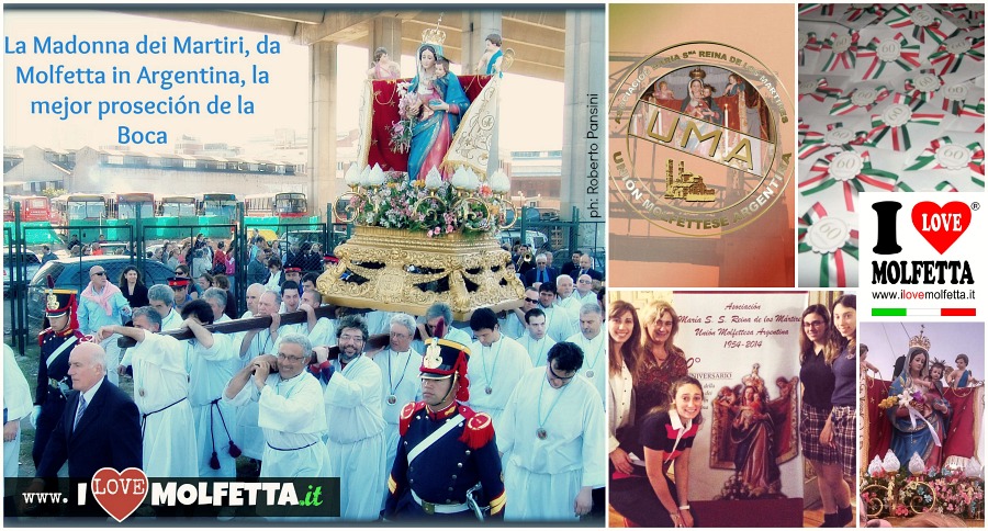 La mejor proseci�n de la Boca: la Madonna dei Martiri 60 a�os