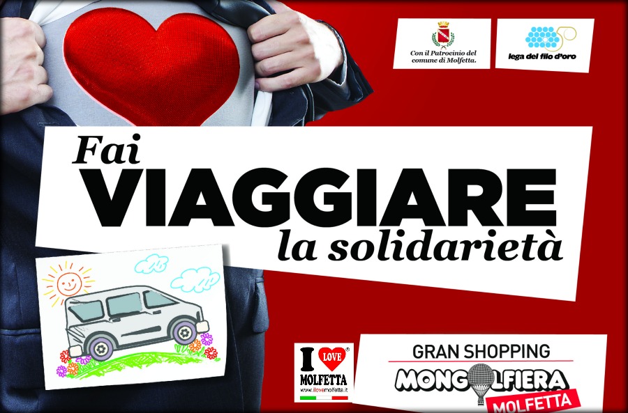 Fai viaggiare la solidariet&agrave;!