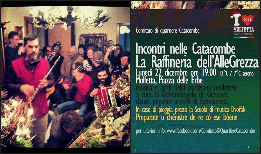 Incontri nelle Catacombe:  la raffineria dell�AlleGrezza