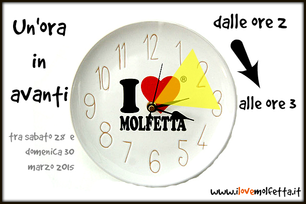 Si v&agrave; un'ora in avanti 