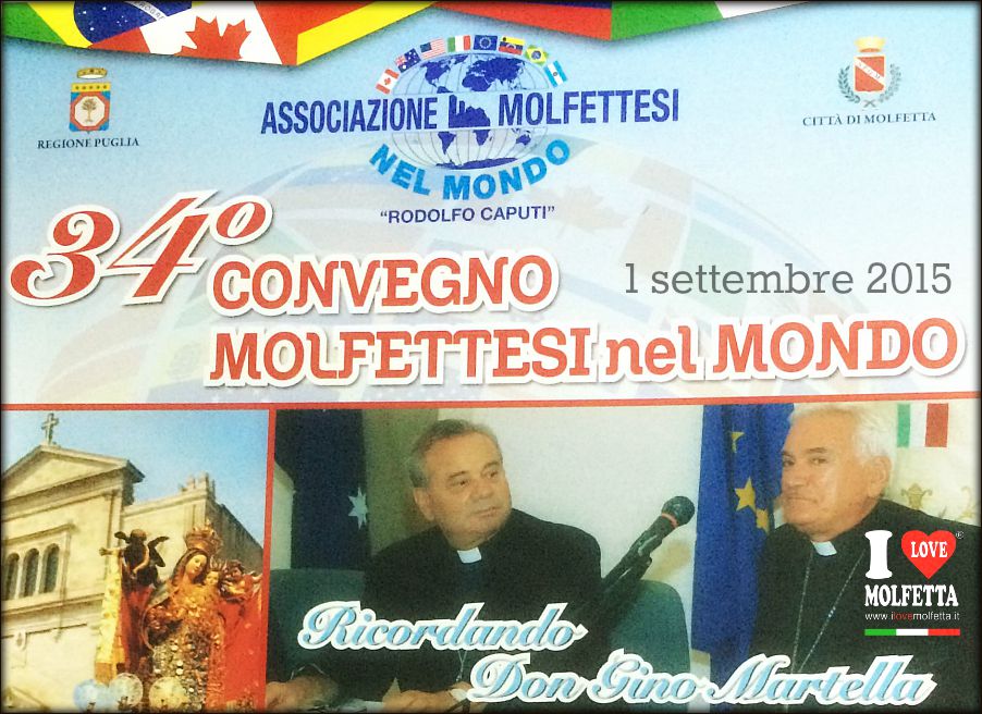 Molfettesi nel Mondo: 34&deg; Convegno