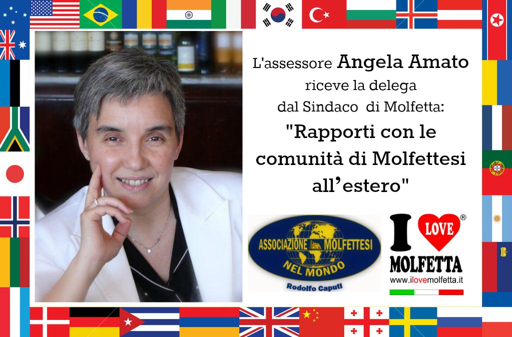 Delega per le comunit&agrave; di Molfettesi all�estero ad Angela Amato