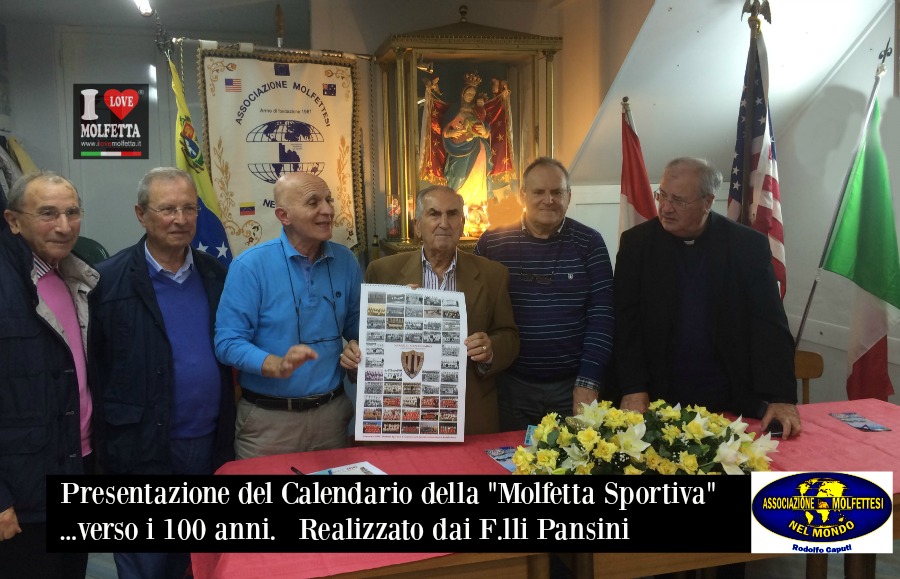 L'Associazione Molfettesi nel mondo &egrave; in vantaggio 2 a 0