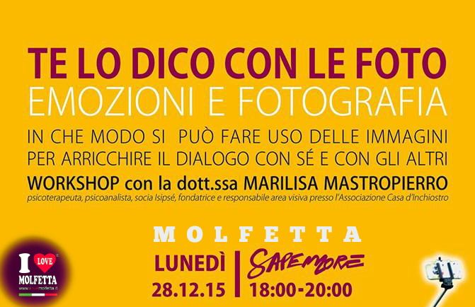 Le immagini come ponte tra s&egrave; e gli altri: seminario gratuito