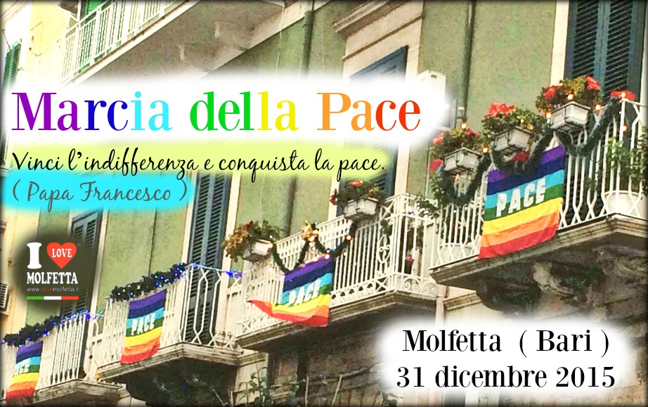 Tutto pronto per la Marcia della Pace a Molfetta