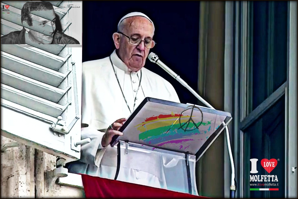 Papa Francesco saluta #Molfetta