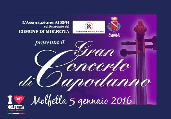 Gran Concerto di Capodanno a #Molfetta