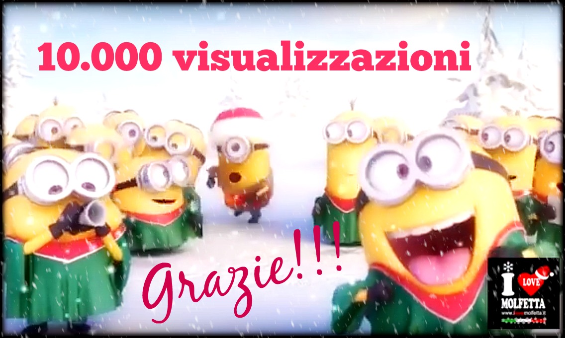 Superati 10mila clic al video di Natale made in #Molfetta