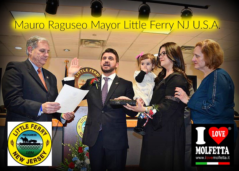 Congratulation Mauro Raguseo Mayor Little Ferry NJ 