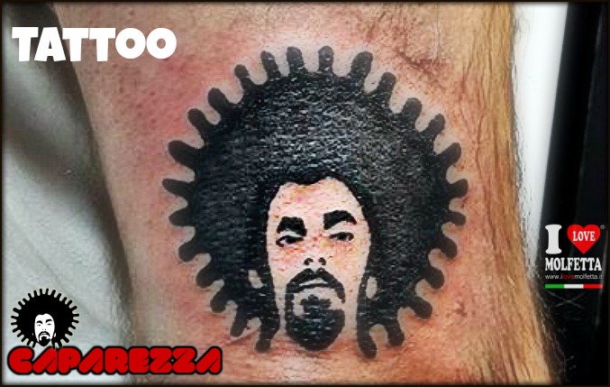 Tattoo of Caparezza  