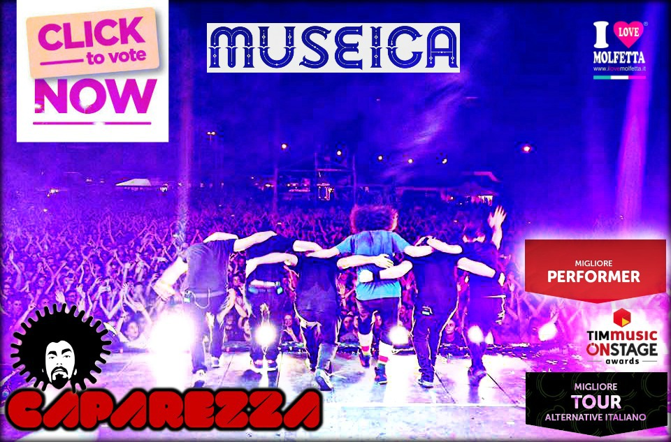 Miglior Performer e Miglior Tour Alternative Italiano: vota Caparezza