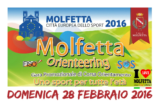 Domenica nel centro storico sar&agrave; Molfetta orienteering  