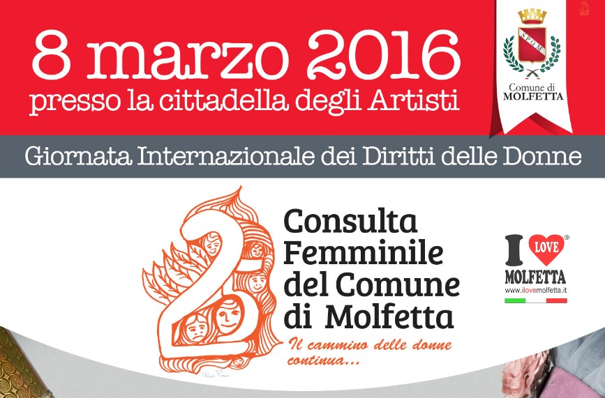 8 marzo: Giornata Internazionale della Donna