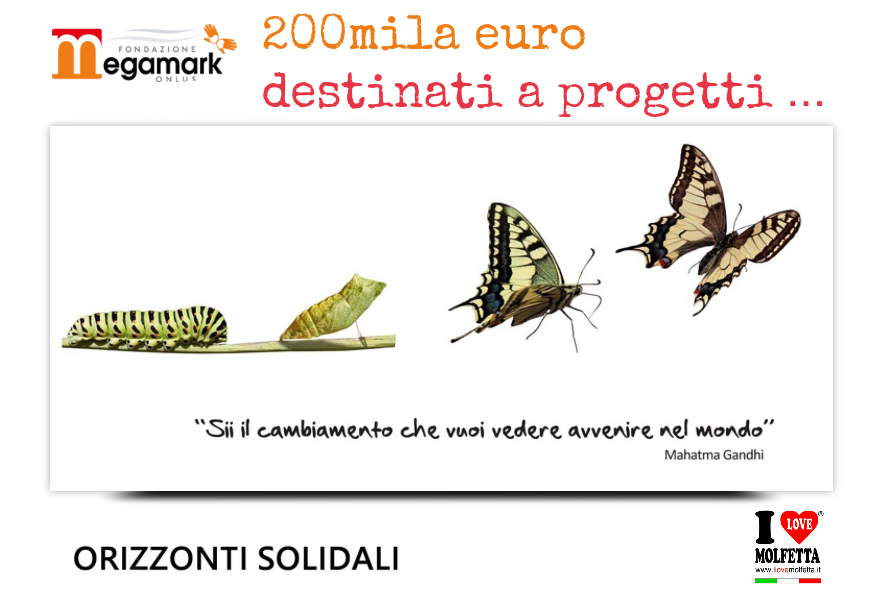 Orizzonti solidali: 200mila euro destinati a progetti 