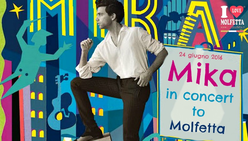 Mika in concerto a Molfetta